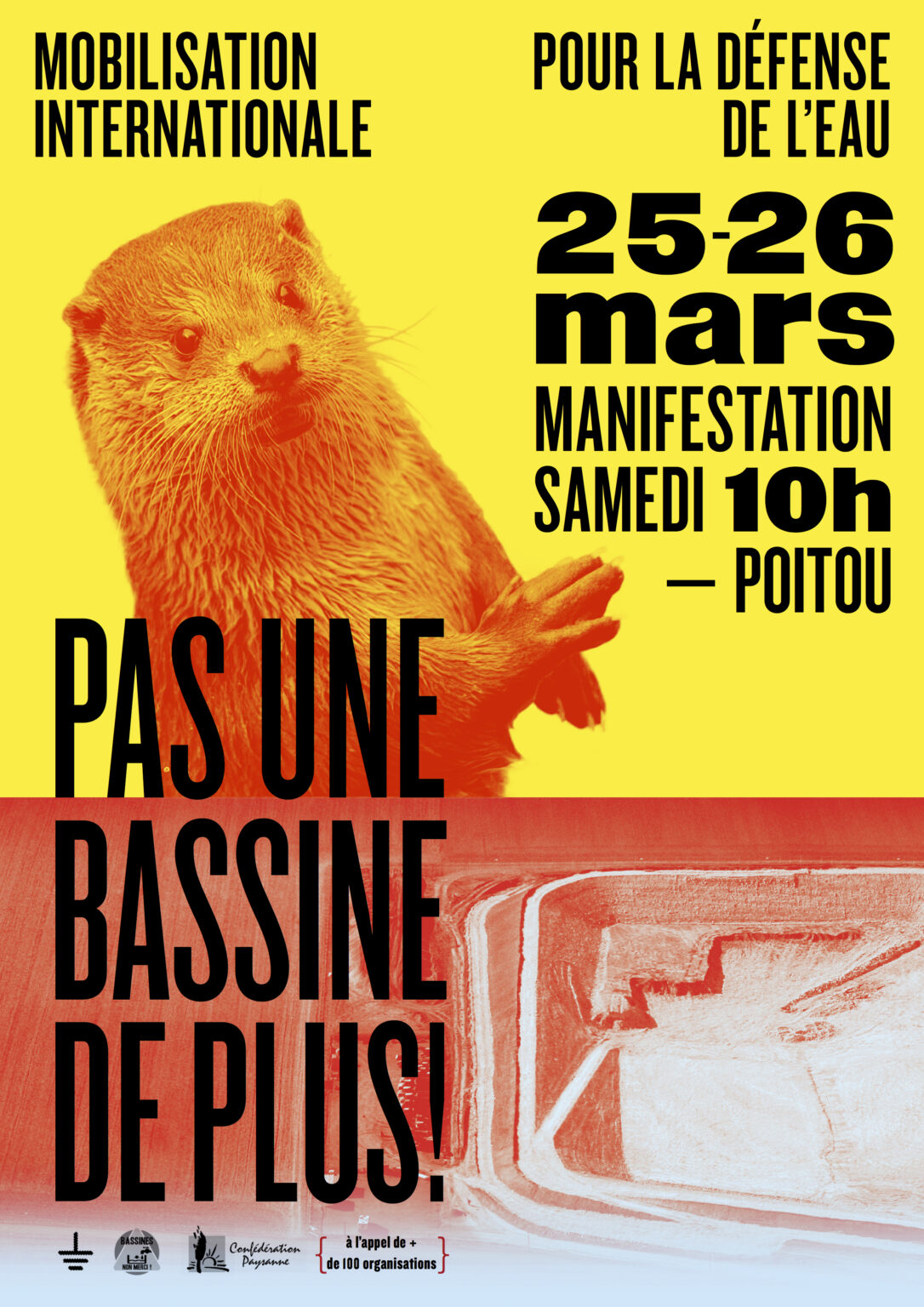 Le MIRAMAP appelle au rassemblement contre les méga-bassines le 25 mars dans le Poitou