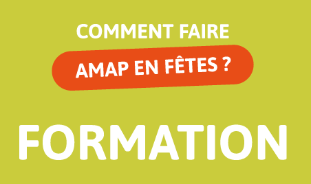 Formations pour participer à AMAP en fêtes 2025