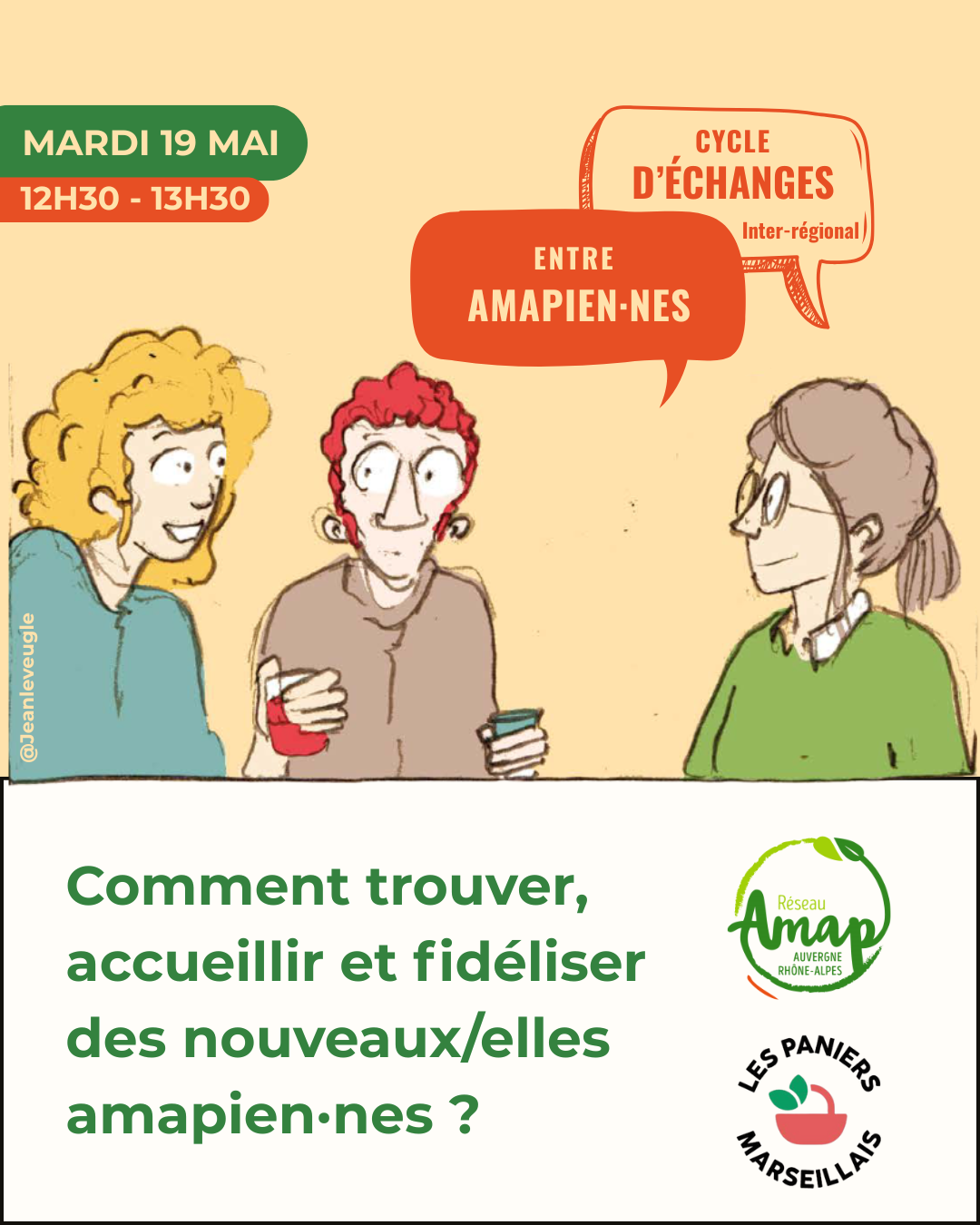 Échanges entre amapien·nes