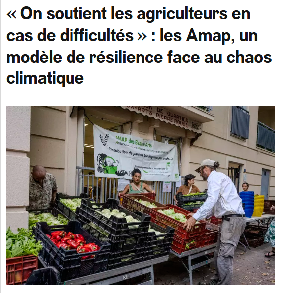 On parle de nous dans ReporTerre !